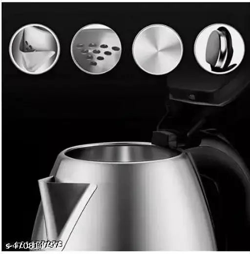 2 LTR STAINLESS STEEL ELECTRIC KETTLE (SILVER)
