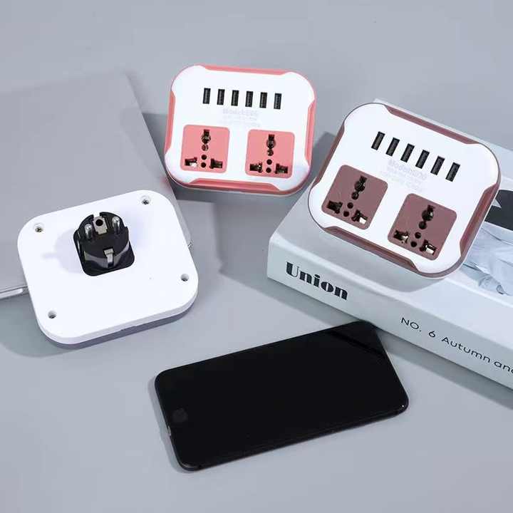 2 Socket 6 USB