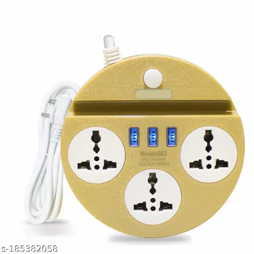 3 Socket 3 USB