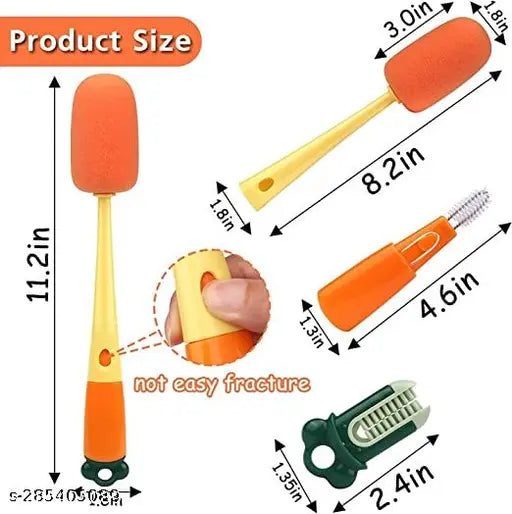 3-in-1 Multifunctional bottle Cleaning Brush