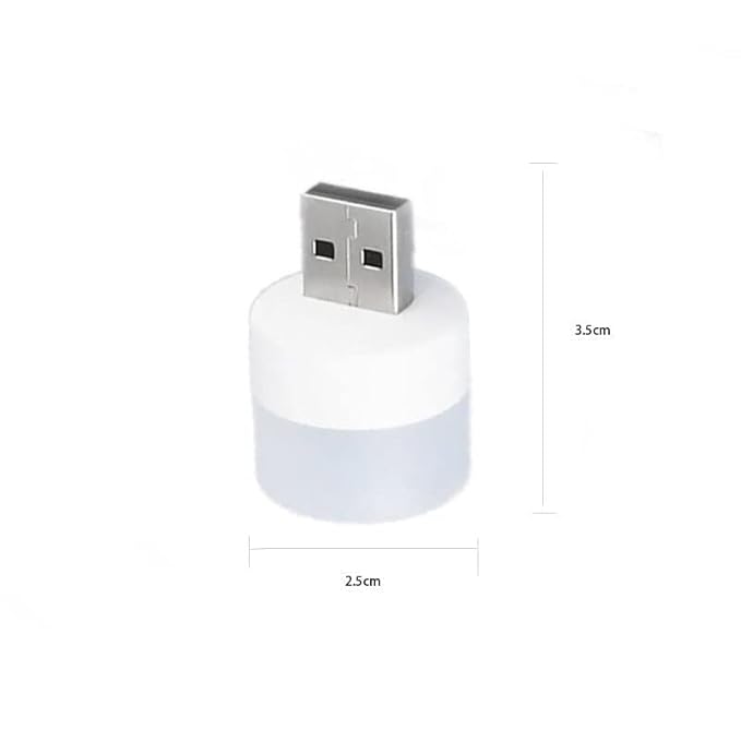 4 Pcs USB Plug Lamp Mini Night Light