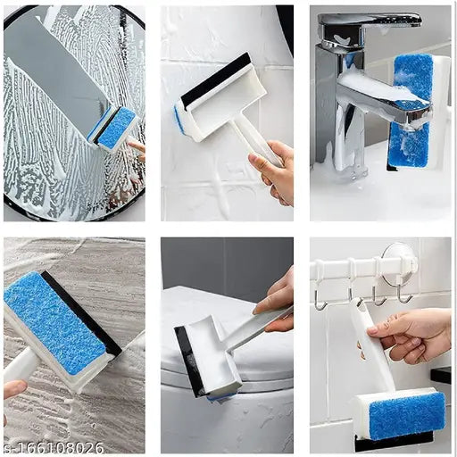 2-in-1 Multi-Purpose Glass Cleaning Squeegee Wiper