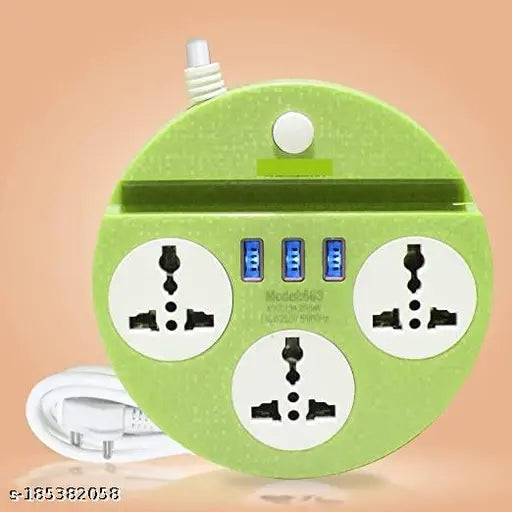3 Socket 3 USB